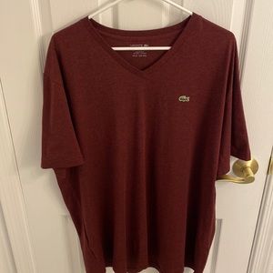 Mens Lacoste V-Neck